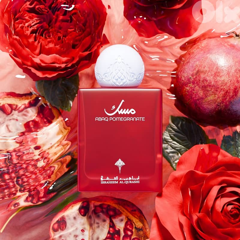 Ibrahim AlQurashi Abaq Pomegranate Musk Eau de Parfum 75 mL (Unisex) 1
