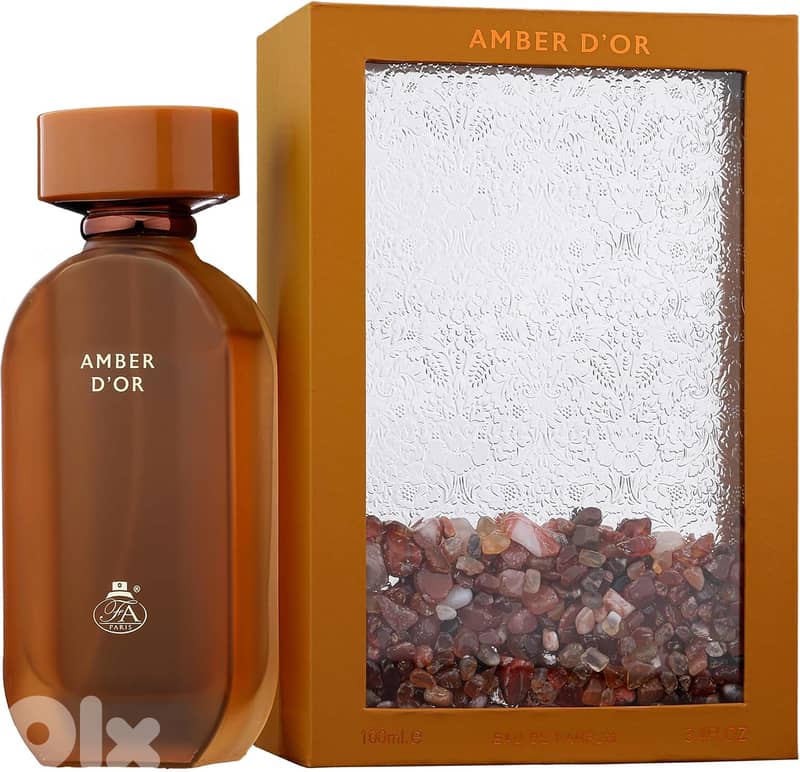 Fragrance World Amber D'OR Eau de Parfum 100 mL (Unisex) 1