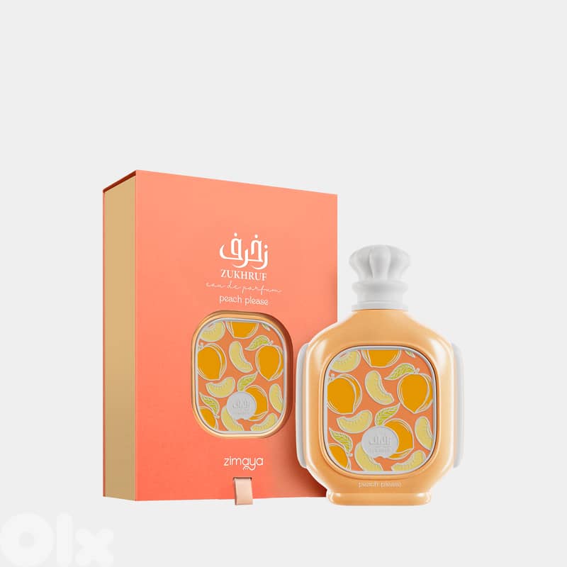 Zimaya Zukhruf Peach Please 100 mL  Eau de Parfum – Unisex 1