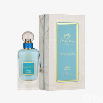 Lattafa Ithra Dubai Musk Cotton Candy Eau de Parfum 100 mL – Unisex