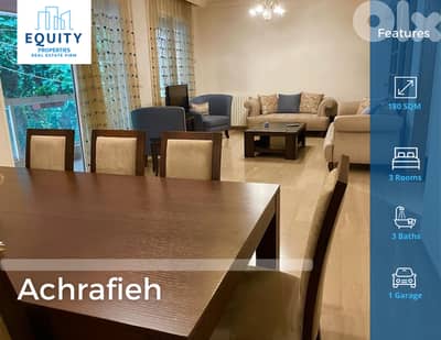 180 SQM Apartment For Sale In Achrafieh Rizk شقة للبيع #JZ29624