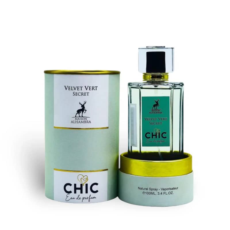Maison Alhambra Chic Velvet Vert Secret Eau de Parfum 100 mL – For Women 1