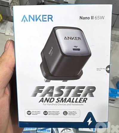 Anker Nano II 65w adpater 3pin black A2663K11
