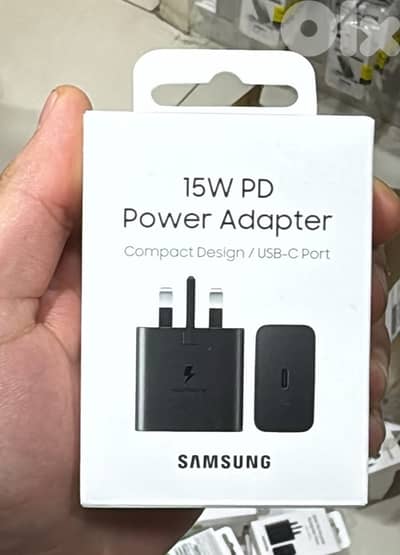 Samsung adapter 15w black 3pin