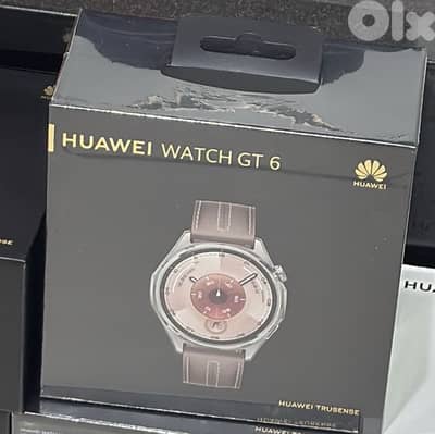 Huawei Watch Gt 6 46mm Brown Leather Strap