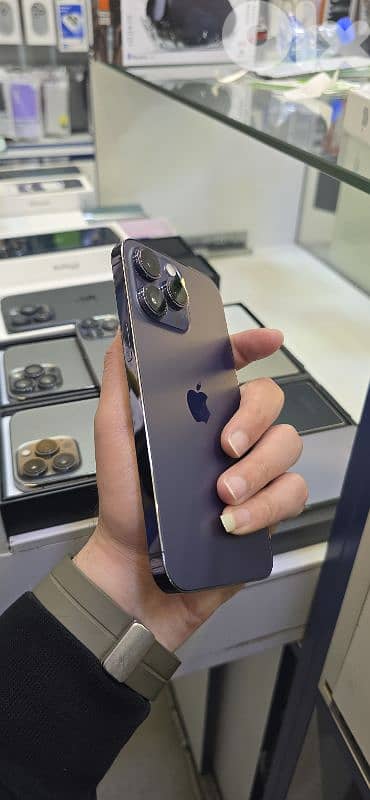 iphone 14 pro max 512 gb like new water proof 1