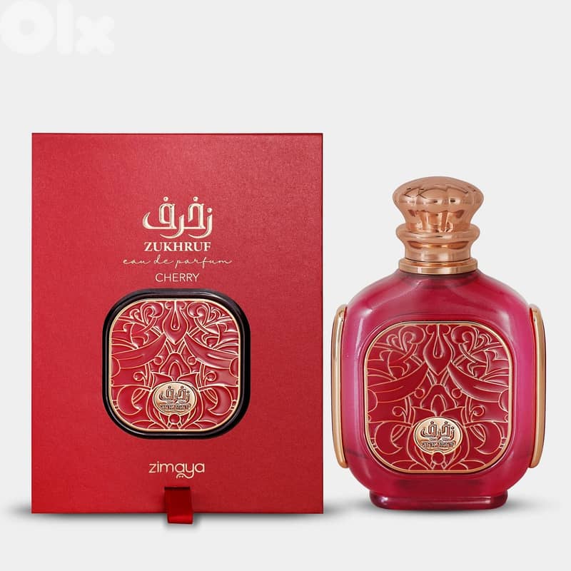 Zimaya Zukhruf Cherry Eau de Parfum 100 mL – Unisex 1
