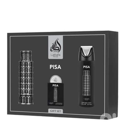 Lattafa Pisa 3-Piece Gift Set – For Men