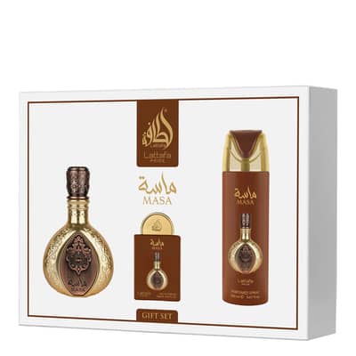 Lattafa Masa 3-Piece Gift Set – Unisex