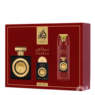 Lattafa Nebras 3-Piece Gift Set – Unisex