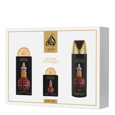 Lattafa Artisan Ethnique (3-Piece) Gift Set – Unisex