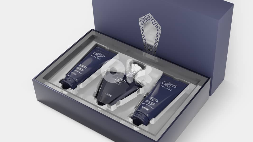 Afnan Turathi Blue Gift Set - Men 1