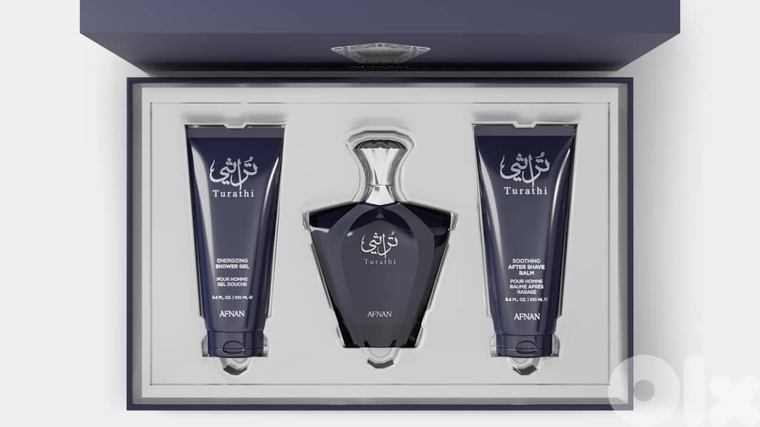 Afnan Turathi Blue Gift Set - Men 2