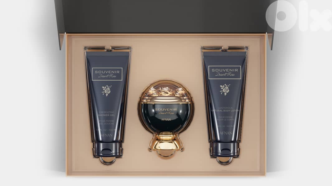 Afnan GIFT SET SOUVENIR DESERT ROSE – Unisex 2