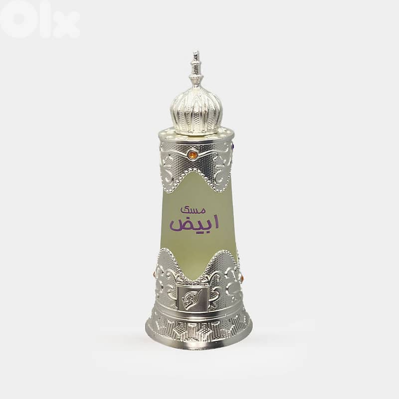 Afnan Musk Abiyad Concentrated Perfume Oil 20 mL – Unisex 1