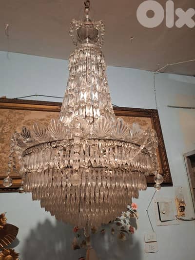 ثرية كرستال ستيل بكارا تصميم رائع جدا انتيك  chandelier style baccat