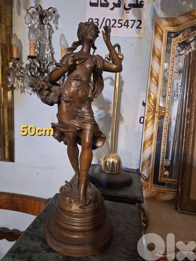 french stutes bronze vintage handmade