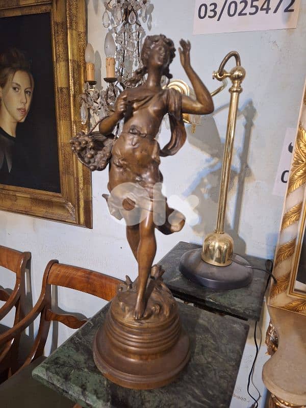 french stutes bronze vintage handmade 1