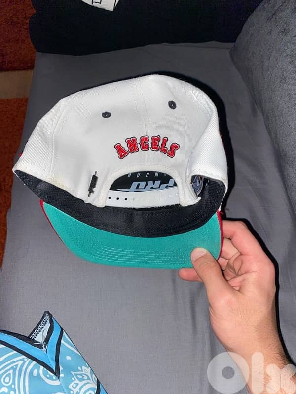 MLB Pro Standard Retro Vintage Los Angeles Angels Snapback Hat 4