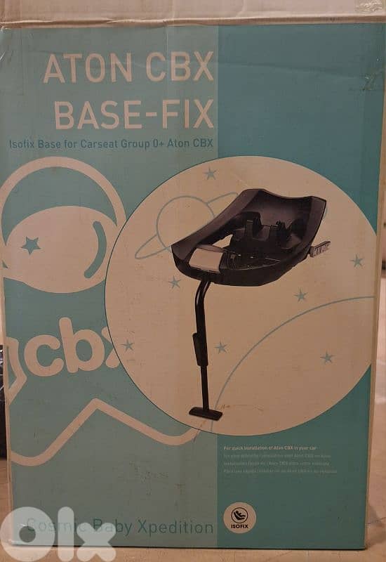 1st age car seat and base-fix 5