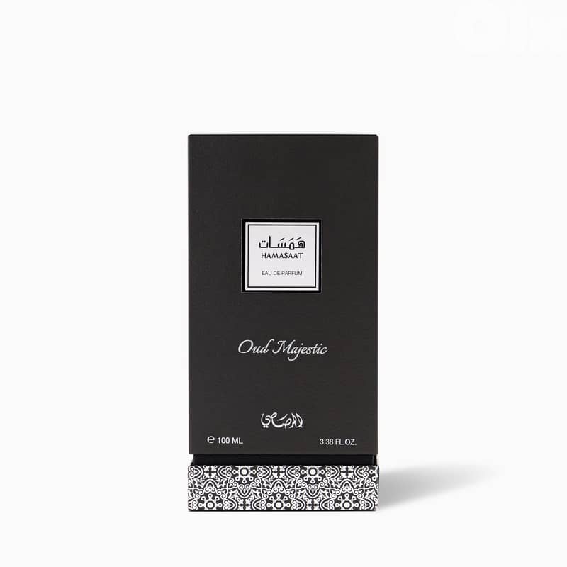 Rasasi Hamasaat Oud Majestic Eau de Parfum 100 mL – Unisex 1