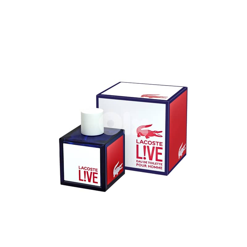 Lacoste Live – Eau de Toilette 100 mL – Men 1