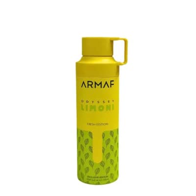 Armaf Odyssey Limoni Body Spray 200 mL – Unisex