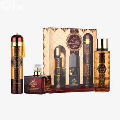 Lattafa Ard Al Zaafaran Shams Al Emarat Khususi Gift Set – Unisex