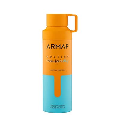 Armaf Odyssey Mandarin Sky / Elixir Body Spray 200 mL – For Men
