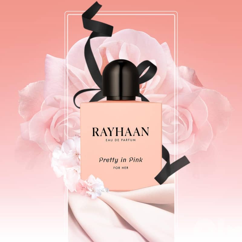 Rayhaan – Pretty in Pink Eau de Parfum 100 mL – For Women 1