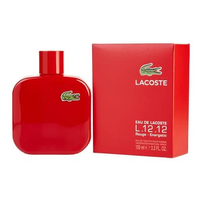 Lacoste L. 12.12 Rouge Eau de Toilette 100 mL – For Men