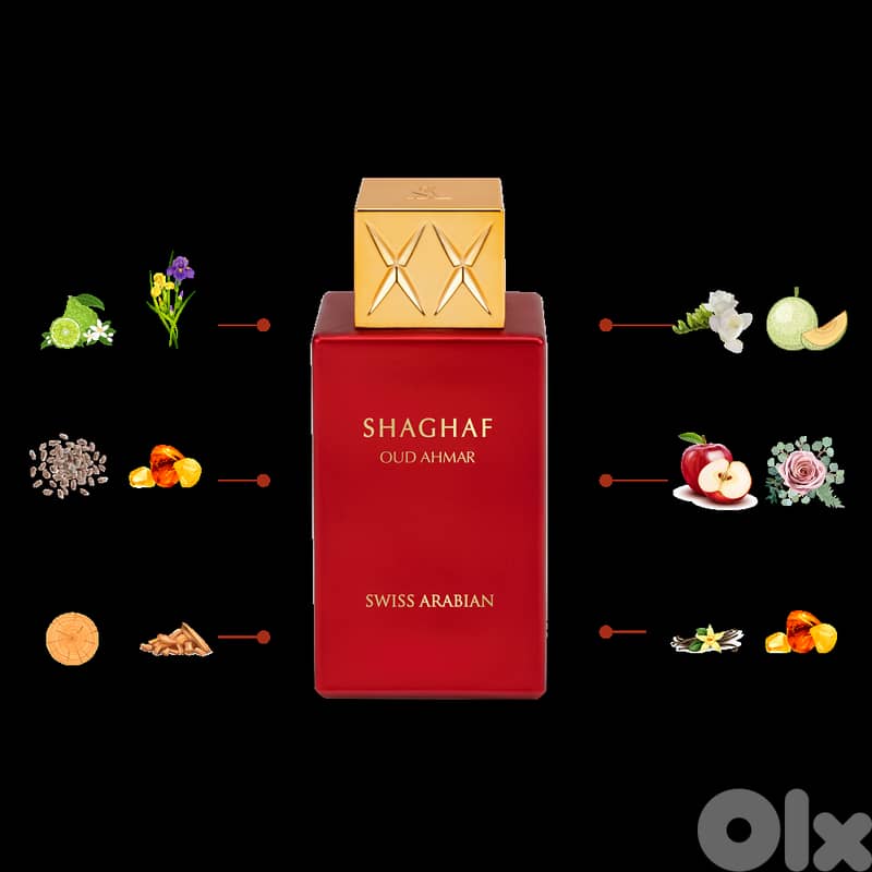 Swiss Arabian Shaghaf Oud Ahmar Eau de Parfum – 75 ml – Unisex 2