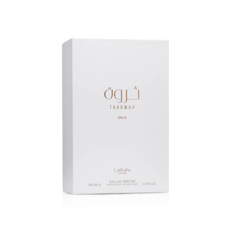 Lattafa Pride Tharwah Gold Eau de Parfum 100 mL – For Women 1