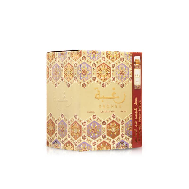 Lattafa Raghba Eau de Parfum 100 mL + 50 mL Deodorant Set – Unisex 3