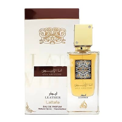 Lattafa Ana Abiyedh Leather Eau De Parfum 60mL - Unisex