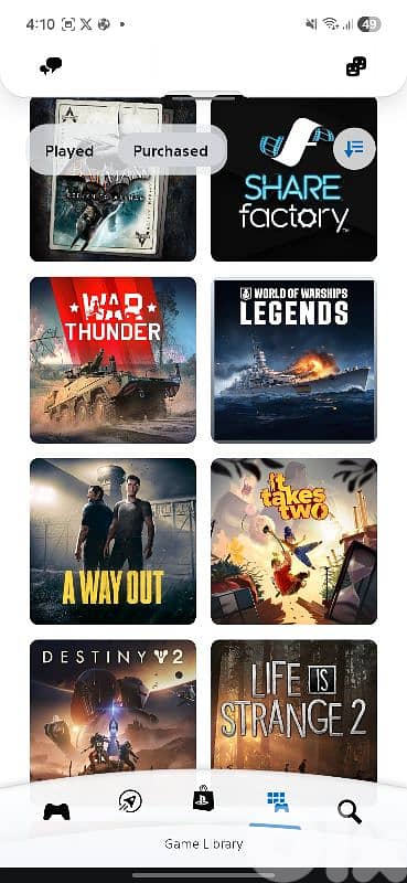 ps4 slim with account 4