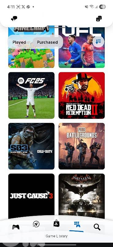 ps4 slim with account 5