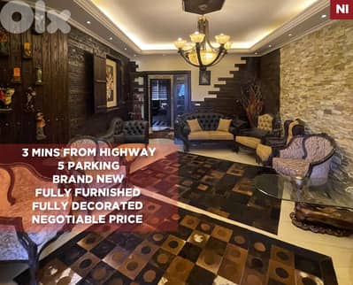 5 parking, furnished, Storage Room, Decorated, Hboub/حبوب REF#NI135295