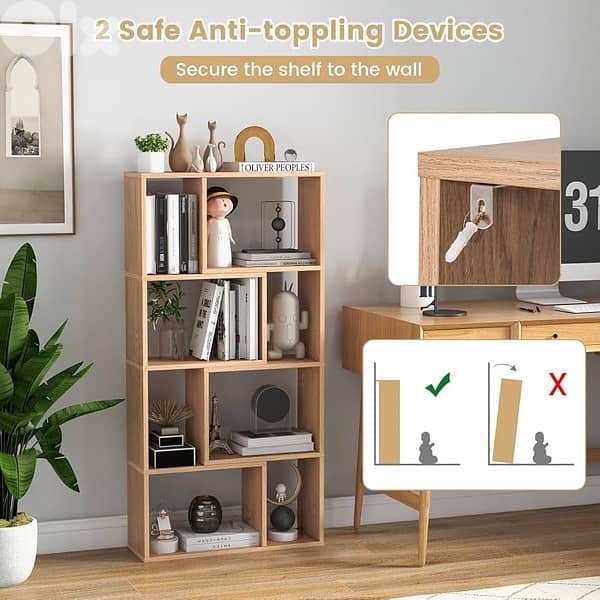 Bookshelf, 120 cm High 3