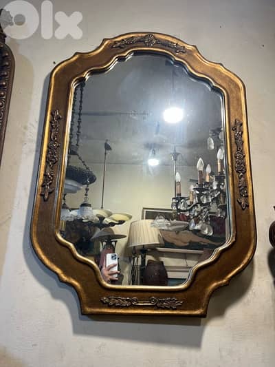 frensh mirroir antique مراي فرنسية ناعمة مميزة ولا اروع سعر لقطة