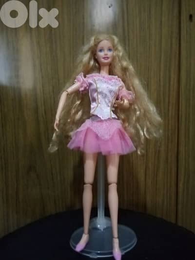 Barbie THE NUTCRACKER CLARA Mattel 2001 rare As new doll=35$