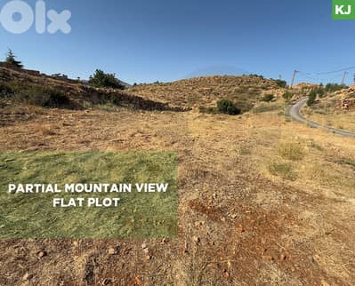 partial mountain view, flat Plot, Laqlouq/اللقلوق REF#KJ135307