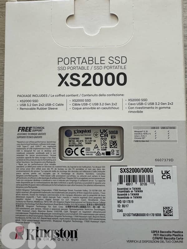 Kingsto External SSD XS2000 1