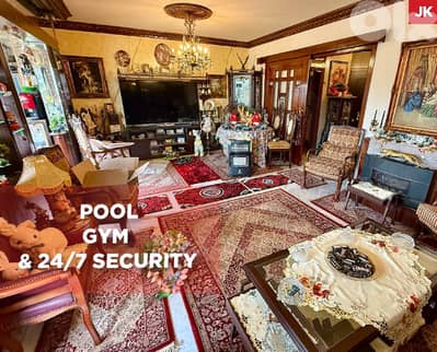 POOL, GYM & 24/7 SECURITY/Jamhour/الجمهور ! REF#JK131868 !