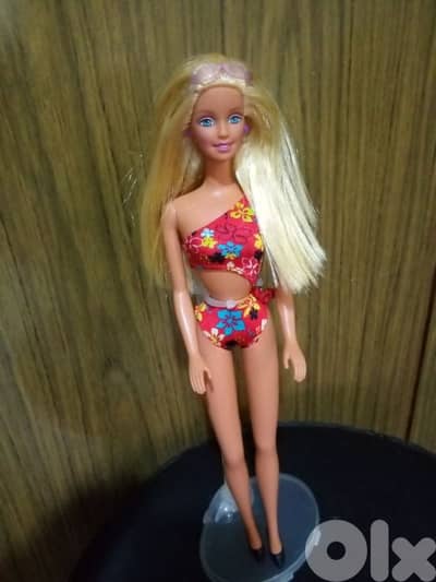 Barbie HAWAii Mattel Great doll 99 +own swim wear+sunglasses+shoes=35$