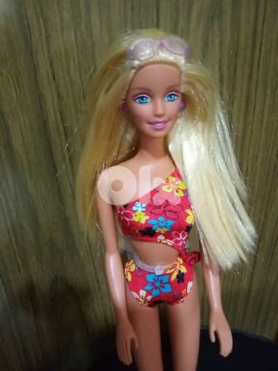 Barbie HAWAii Mattel Great doll 99 +own swim wear+sunglasses+shoes=35$