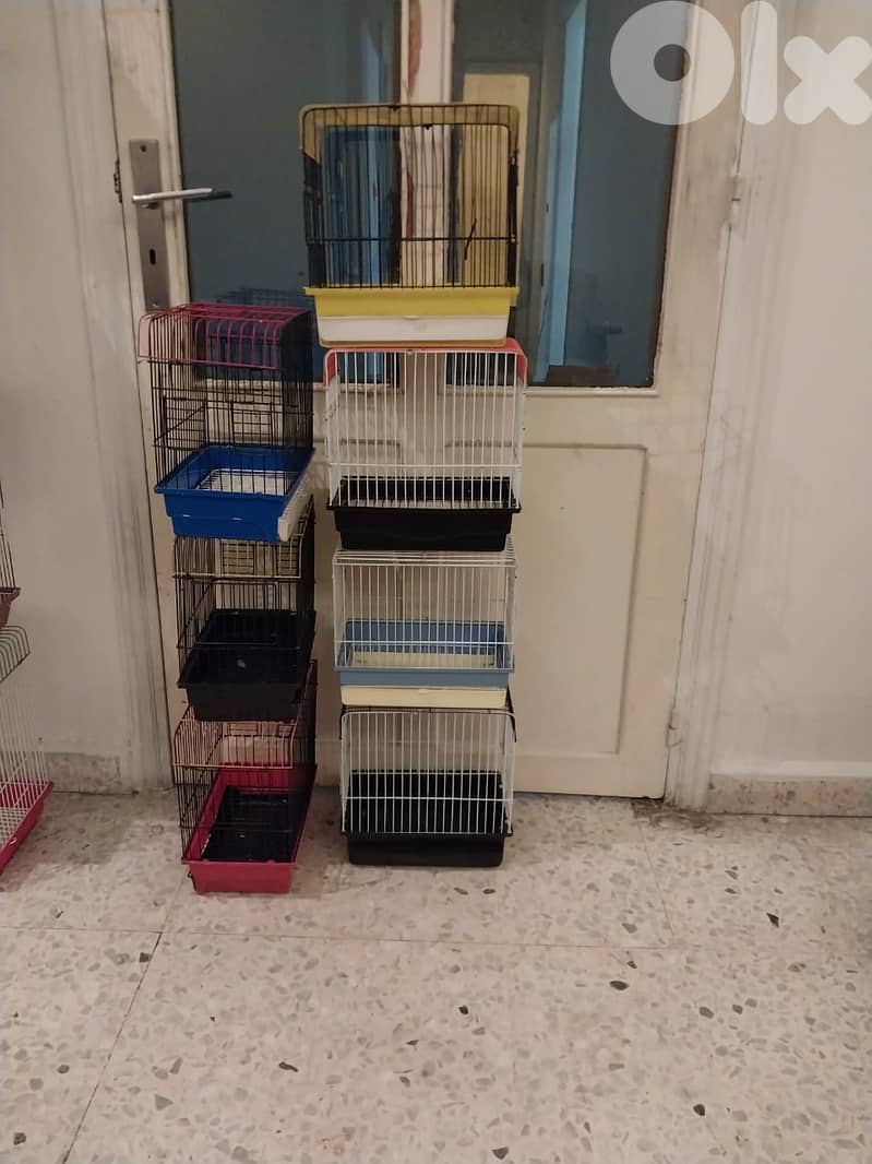 Birds cages different sizes 2
