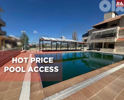 Hot deal,  pool access ,prime area, Faitroun/فيطرون REF#RA135331