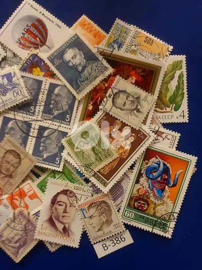 Soviet Union 50+ stamps since 1950's #B-386 الاتحاد السوفيتي