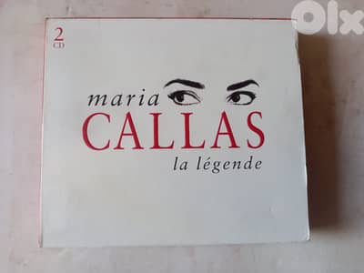 Coffret 2 cds + livre "Maria Callas La Légende"